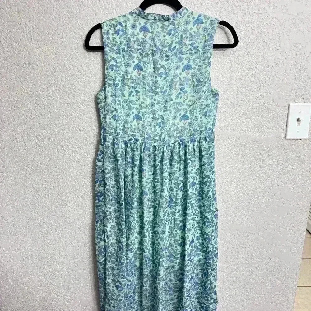 Disney Alice Through The Looking Glass Designer Floral Maxi Dress - Size S - Picture 3 of 6